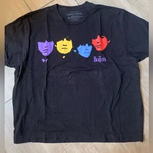 Black Beatles T shirt